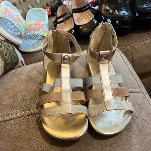 Michael Kors girls sandals size 4